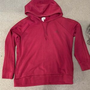 Adidas Red Classic Pullover Sweater
